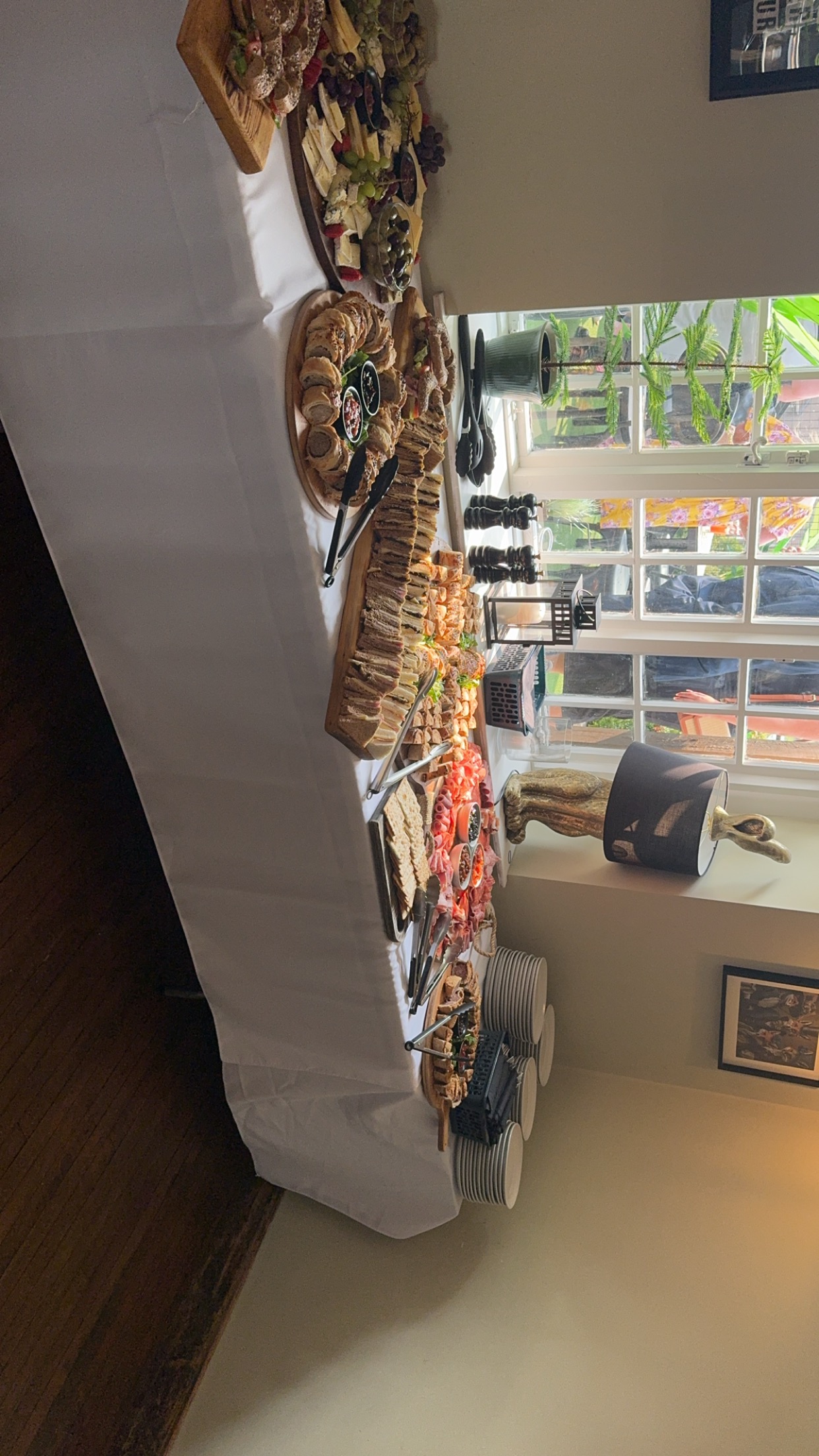 Buffet menu at The Friendly Fox